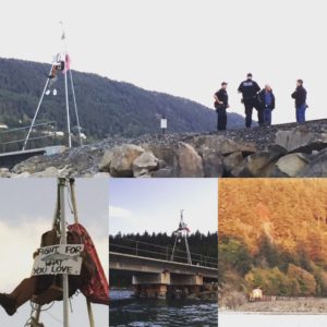 train protest collection