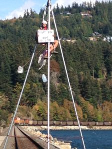 tripod BNSF protest