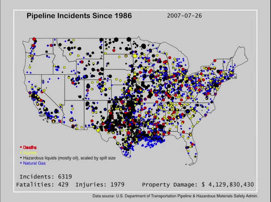 pipeline incidents