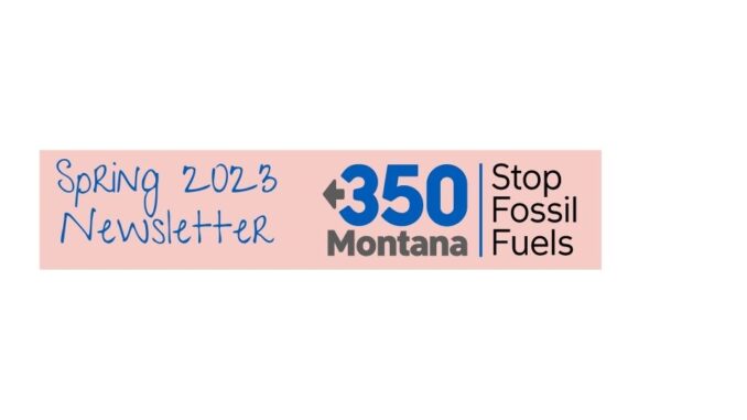350 Montana Q! Newsletter